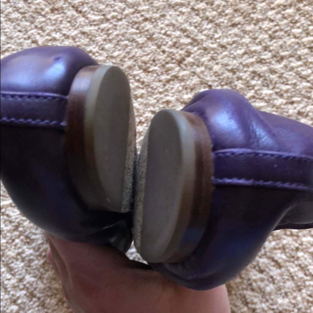Tory Burch Caroline Ballet flats in purple, sz 7 - Picture 5 of 7
